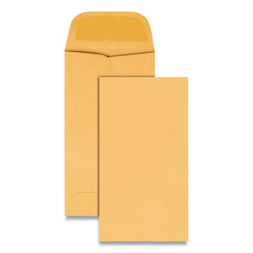 Quality Park™ Kraft Coin And Small Parts Envelope, #5, Square Flap, Gummed Closure, 2.88 X 5.25, Brown Kraft, 500-box freeshipping - TVN Wholesale